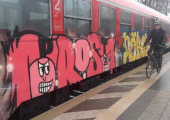 Graffiti Train - Photo by Schandiztat