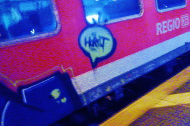 Graffiti Train - Photo by Schandiztat - horst