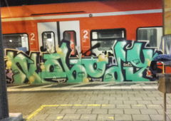 Graffiti Train - Photo by Schandiztat (2017)