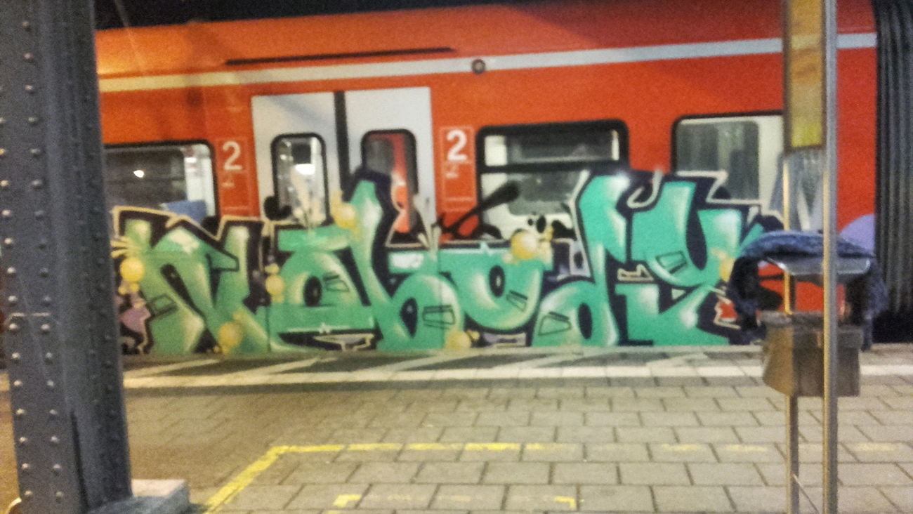 Graffiti Train - Photo by Schandiztat (2017)