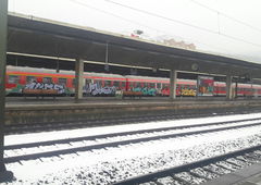 Graffiti Train - Photo by Schandiztat