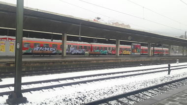 Graffiti Train - Photo by Schandiztat