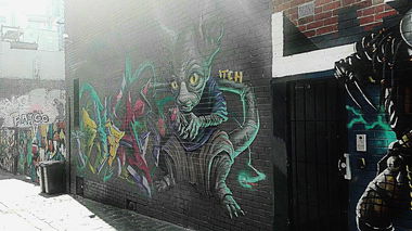 Graffiti Wall - Photo by Schandiztat - australien, streetart