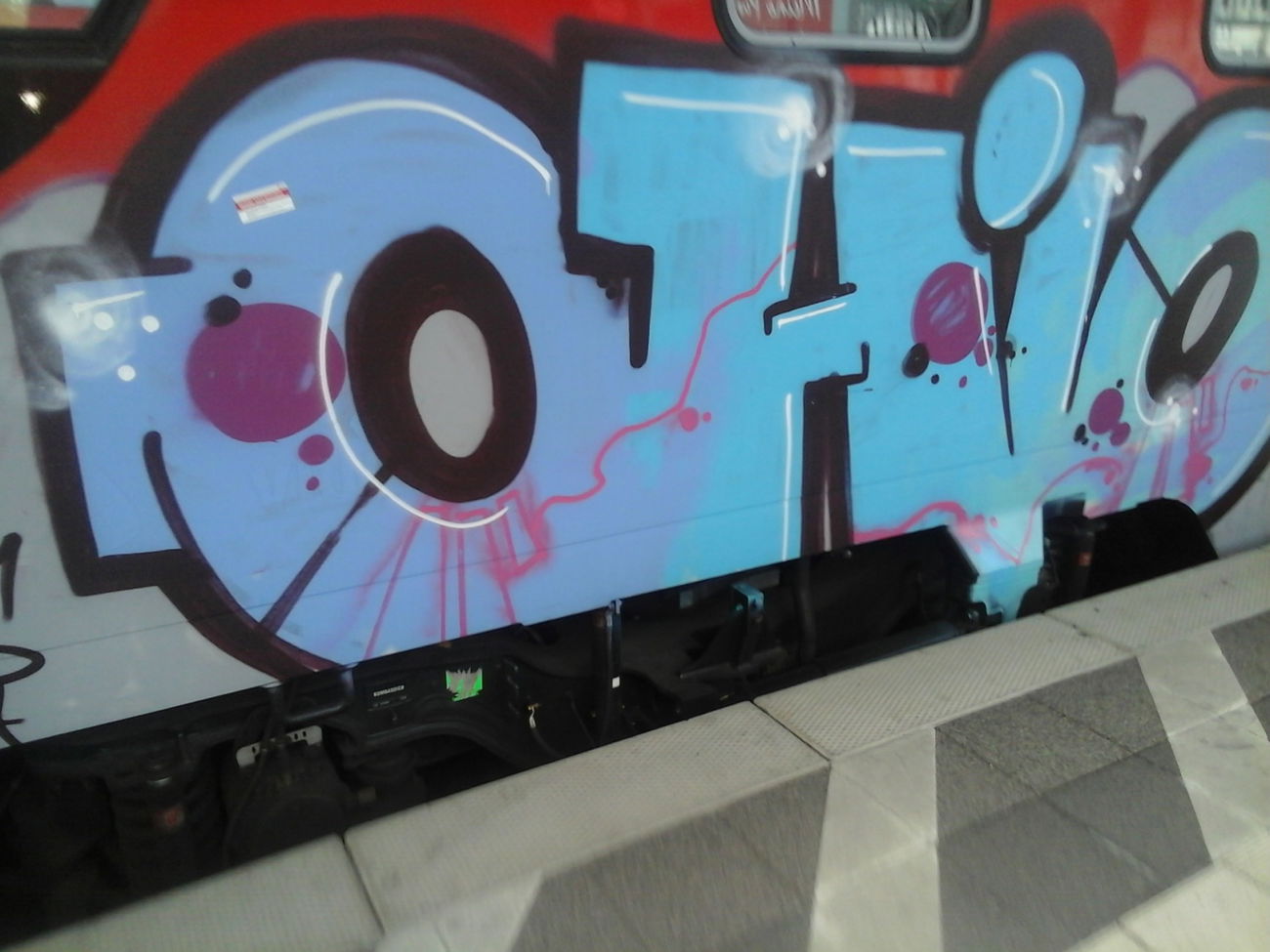 Graffiti Train - Photo by Schandiztat