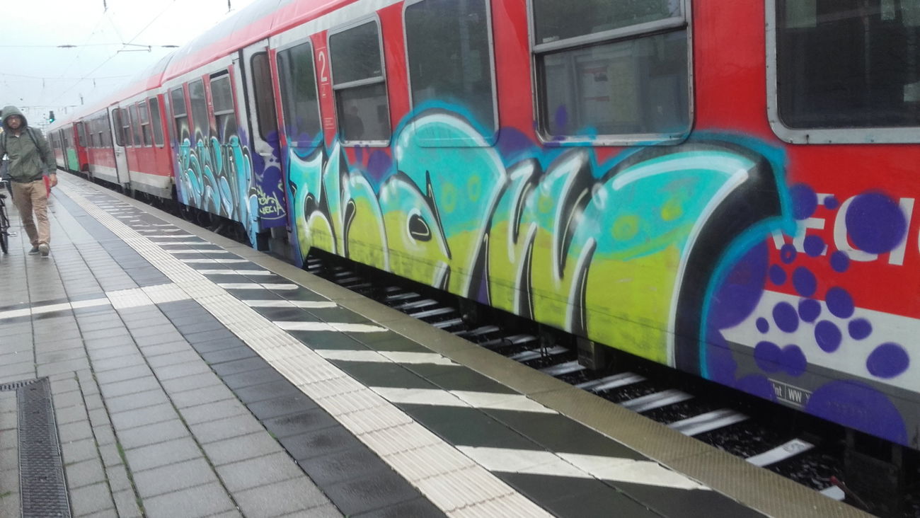 Graffiti Train - Photo by Schandiztat (2017)
