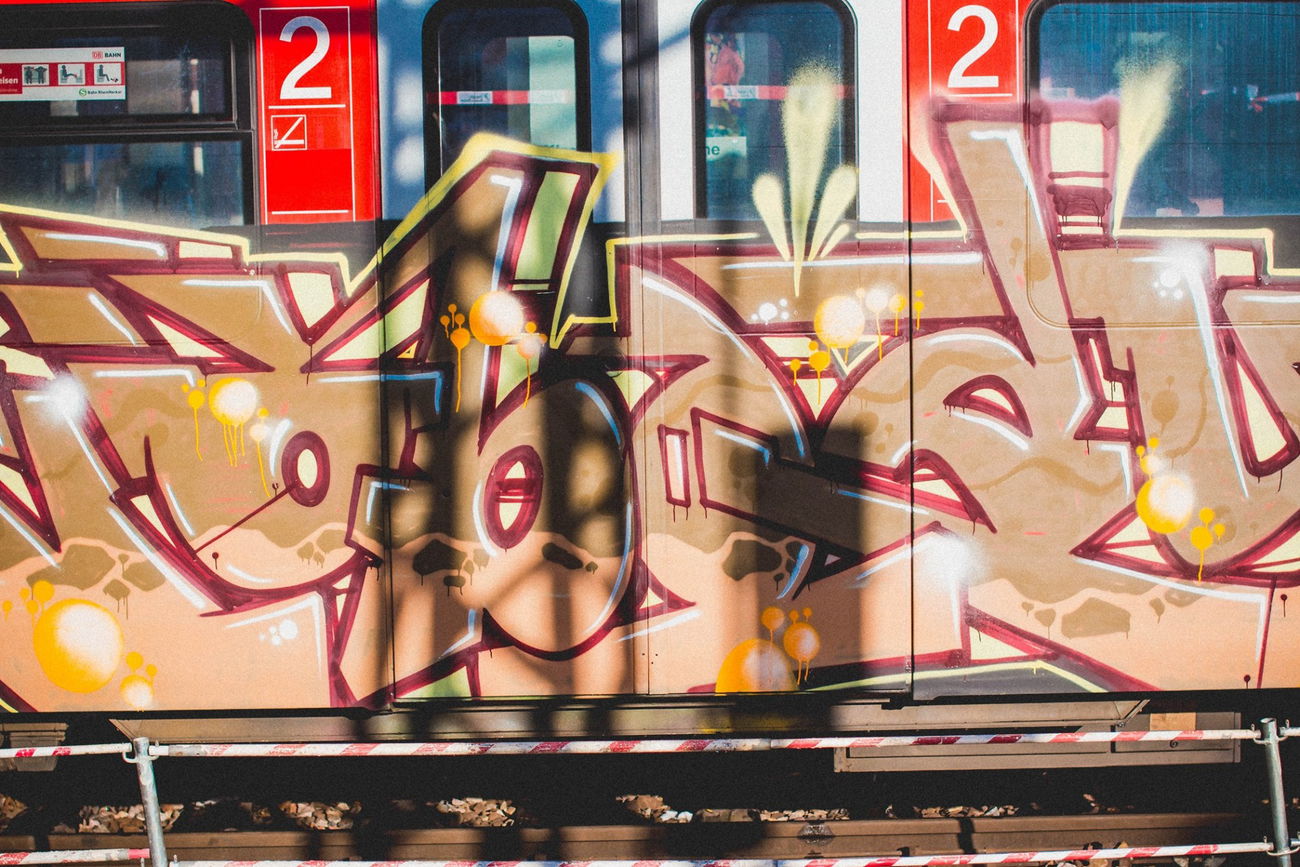 Graffiti Train - Photo by Schandiztat