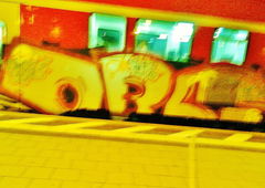 Graffiti Train - Photo by Schandiztat
