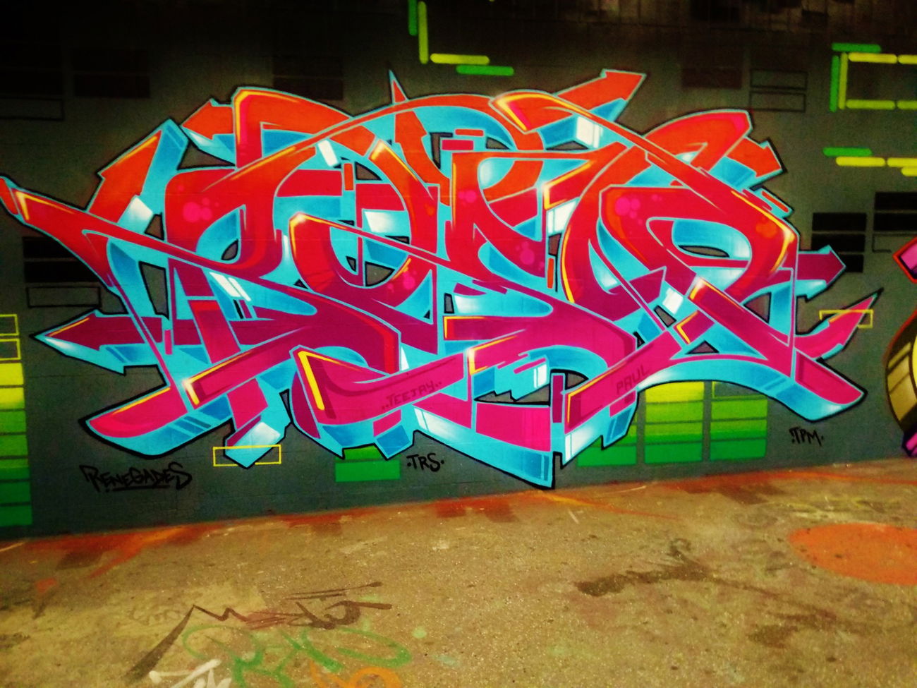 Graffiti Wall - Photo by Schandiztat - mannheim, 68, mytype