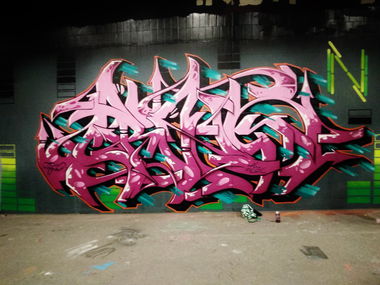 Graffiti Wall - Photo by Schandiztat