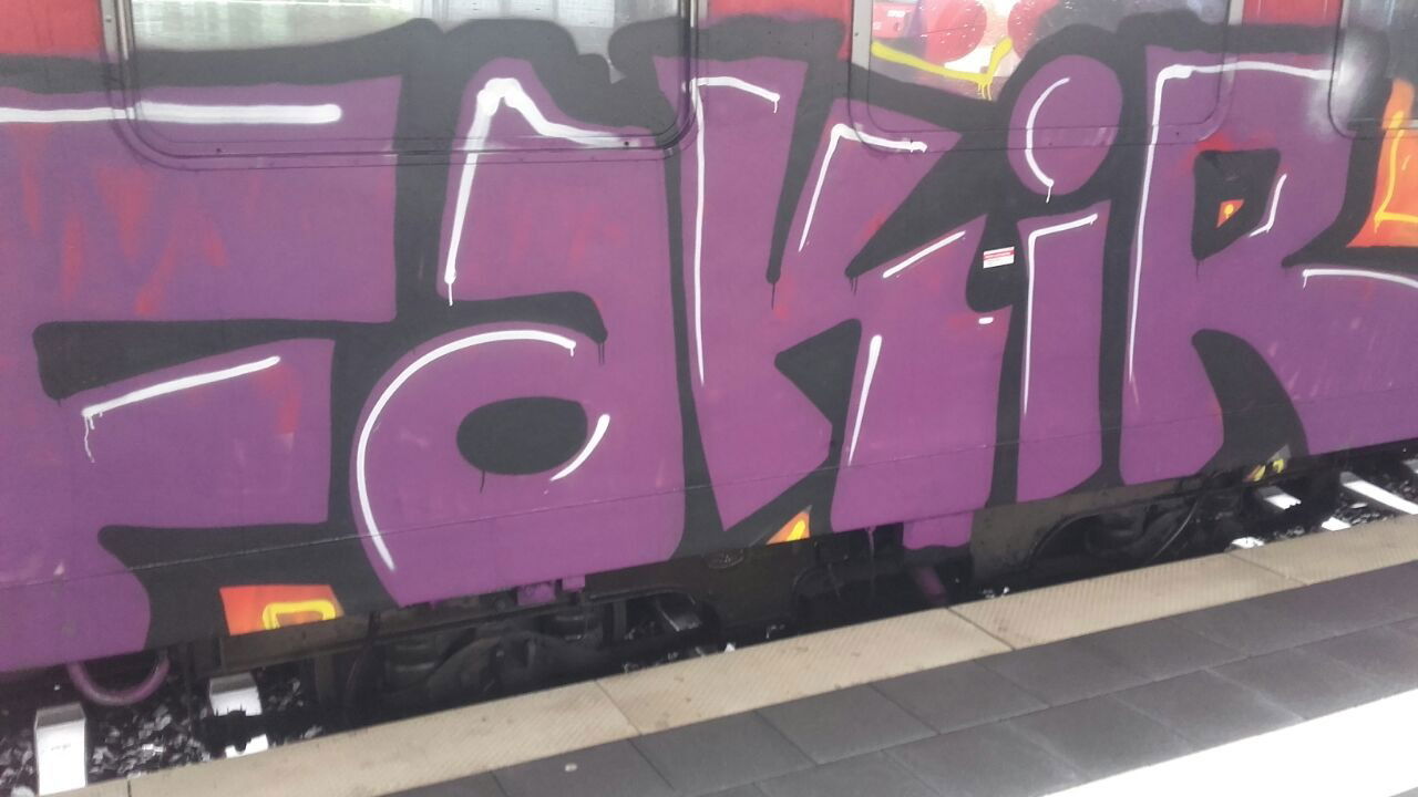 Graffiti Train - Photo by Schandiztat
