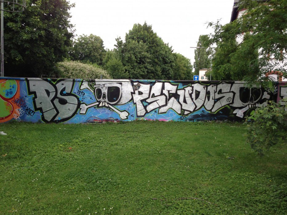 Graffiti Wall in Germany - Photo by Schlafmuetze - Ps