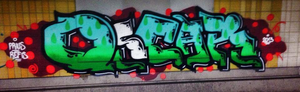 Graffiti Wall - Photo by Schlafmuetze