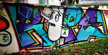 Graffiti Wall - Photo by Schlafmuetze