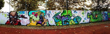 Graffiti Wall - Photo by Schlafmuetze