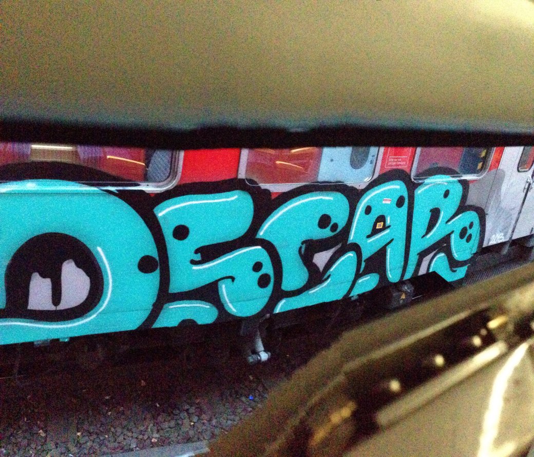 Graffiti Train - Photo by Schlafmuetze