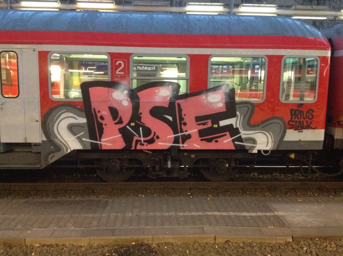Graffiti Train - Photo by Schlafmuetze