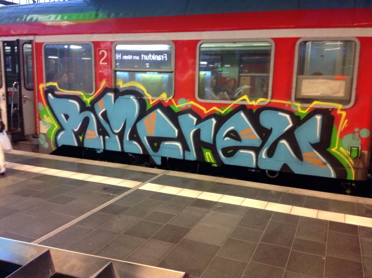 Graffiti Train - Photo by Schlafmuetze