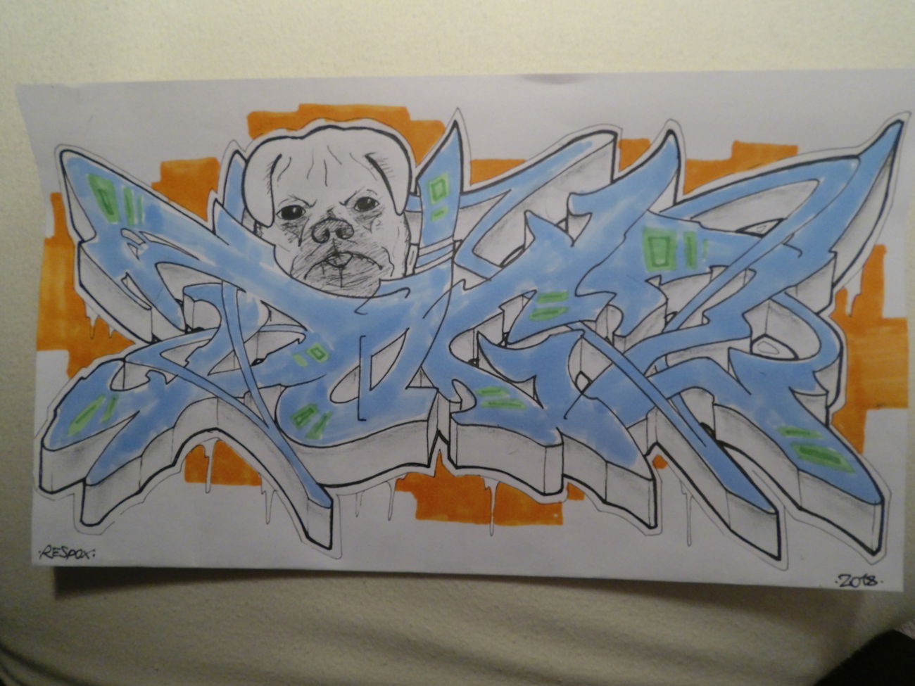 Graffiti Wall - Photo by Schlagschatten