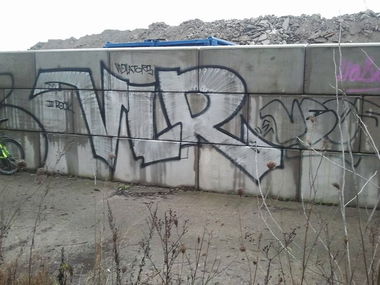 Graffiti Bombing in Berlin - Photo by Schmierfink030 - vlr
