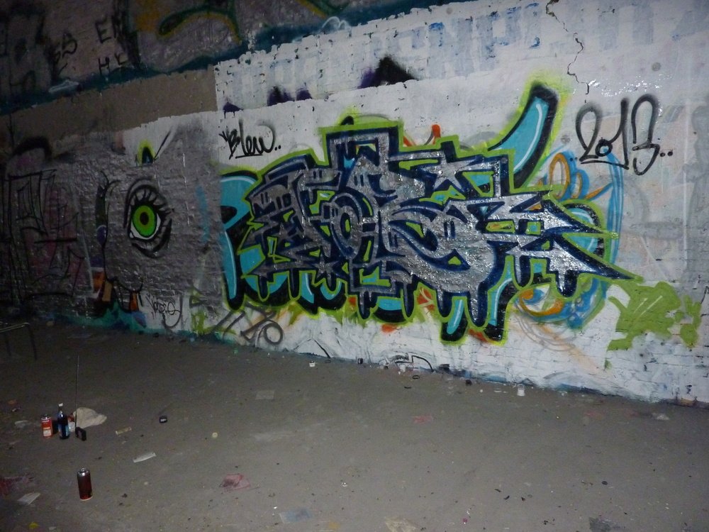 Graffiti Wall - Photo by Schmierfink030