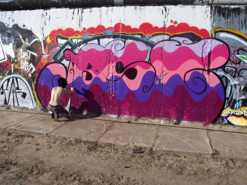 Graffiti Wall - Photo by Schmierfink030 - äbst