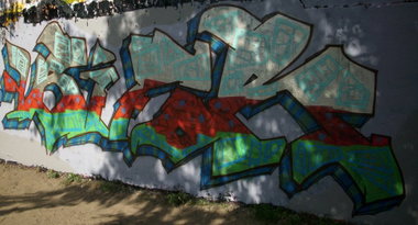 Graffiti Wall - Photo by Schmierfink030 - Bifor