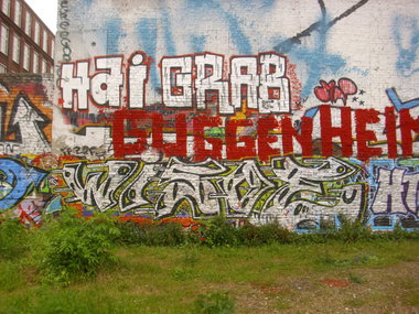 Graffiti Bombing - Photo by Schmierfink030 - WisoE