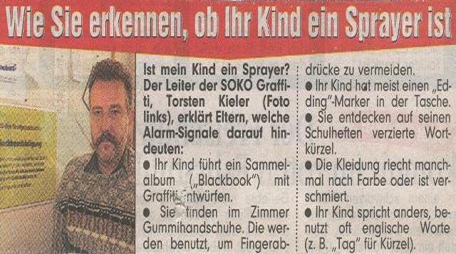 Graffiti Artwork - Photo by Schmierfink030