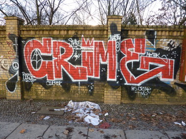 Graffiti Bombing in Berlin - Photo by Schmierfink030