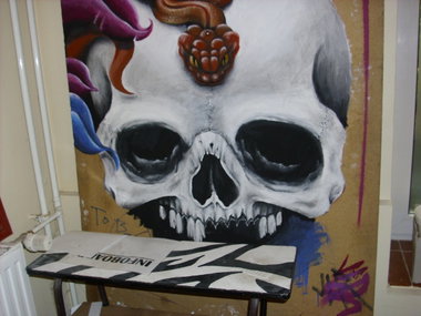 Graffiti Wall in Berlin - Photo by Schmierfink030 - t