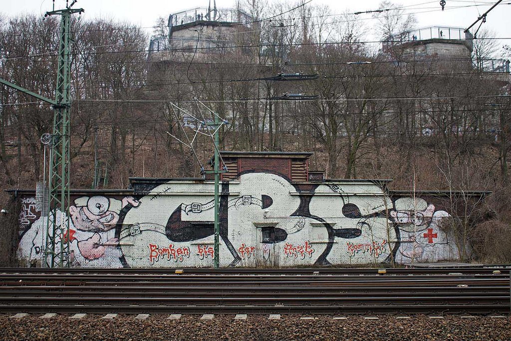 Graffiti Wall in Berlin - Photo by Schmierfink030 - CBS