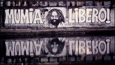 Graffiti Wall - Photo by Schmierfink030 - FREE, MUMIA, ABU
