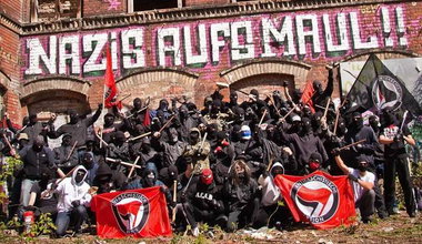 Graffiti Wall in Berlin - Photo by Schmierfink030 - ANTIFA, OST-BERLIN (2010)