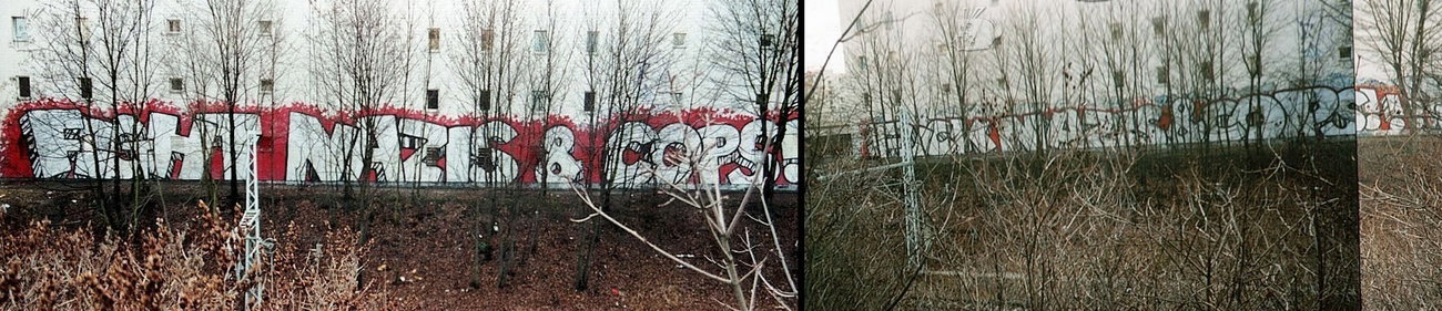 Graffiti Wall in Berlin - Photo by Schmierfink030 - FIGHT, NAZIS, &