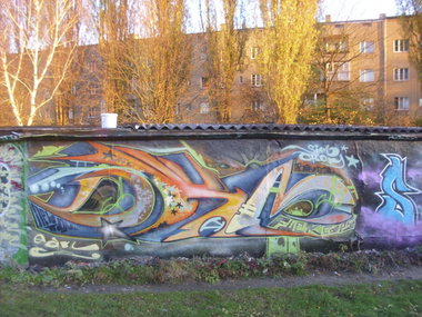 Graffiti Wall in Berlin - Photo by Schmierfink030 - dkm