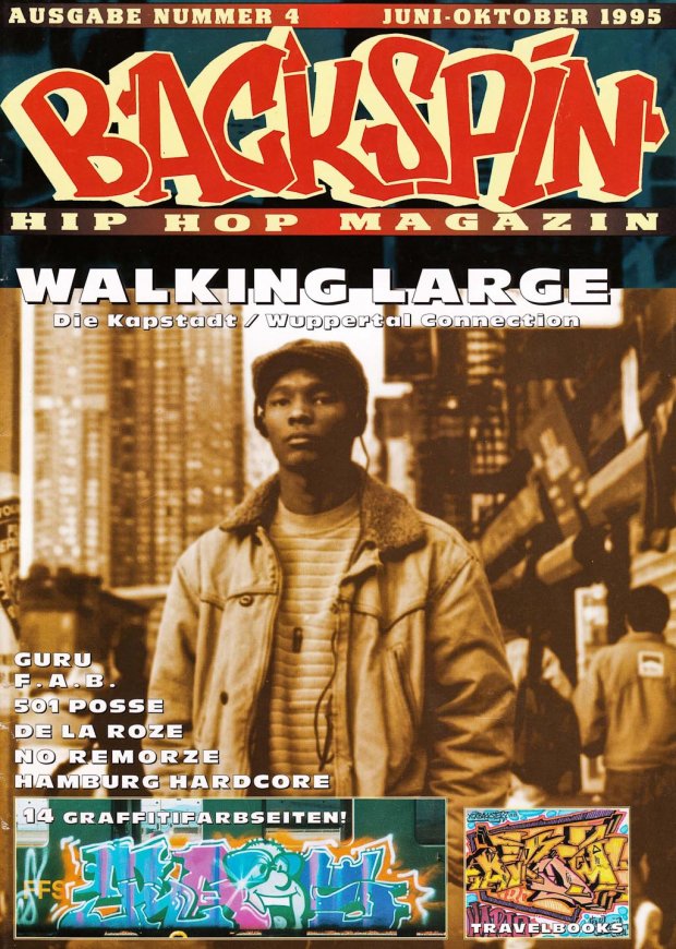 Graffiti Artwork - Photo by Schmierfink030 - backspin (1995)