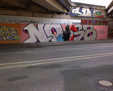 Graffiti Wall - Photo by Schmierfink030 - NO, G8