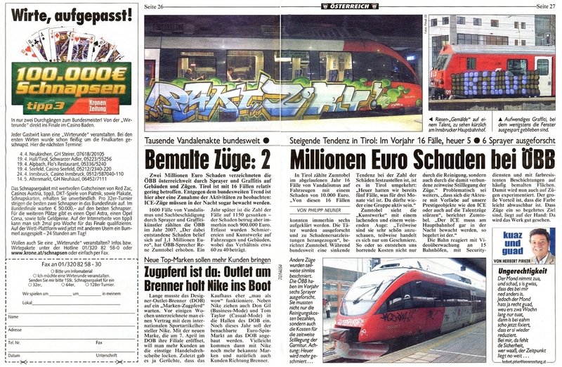 Graffiti Artwork - Photo by Schmierfink030 - Bericht