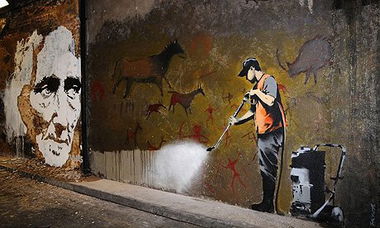 Graffiti Street Art - Photo by Schmierfink030 - Banksy