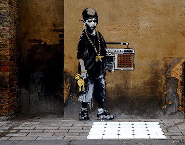 Graffiti Street Art - Photo by Schmierfink030 - Banksy