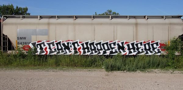 Graffiti Train - Photo by Schmierfink030 - it, cant, happen