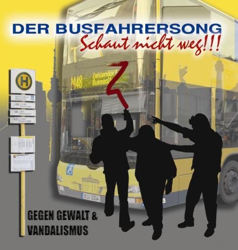 Graffiti Artwork in Berlin - Photo by Schmierfink030 - BUS-FAHRER-SONG