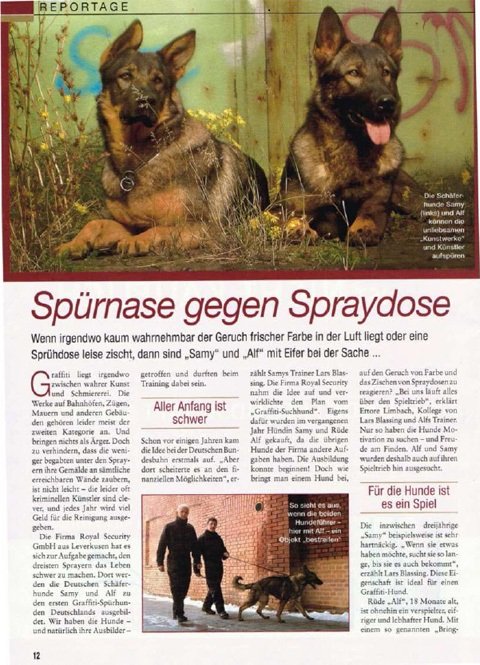 Graffiti Artwork - Photo by Schmierfink030 - Spürnase, gegen, Spraydose