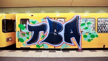 Graffiti Train in Berlin - Photo by Schmierfink030 - TBA