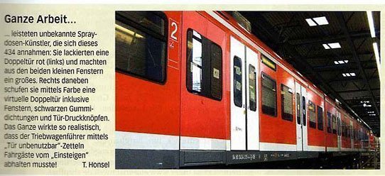 Graffiti Train - Photo by Schmierfink030 - TAPS