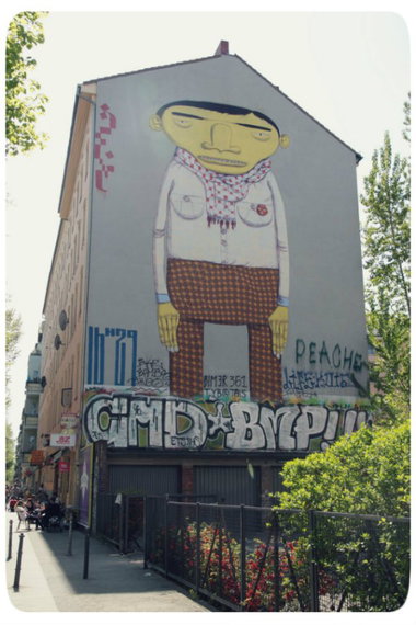 Graffiti Wall in Berlin - Photo by Schmierfink030 - CMD, BMP