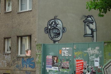 Graffiti Wall in Berlin - Photo by Schmierfink030 - börek