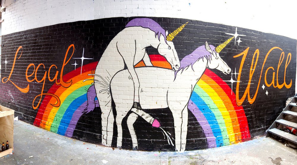 Graffiti Train - Photo by Schmierfink030 - mural