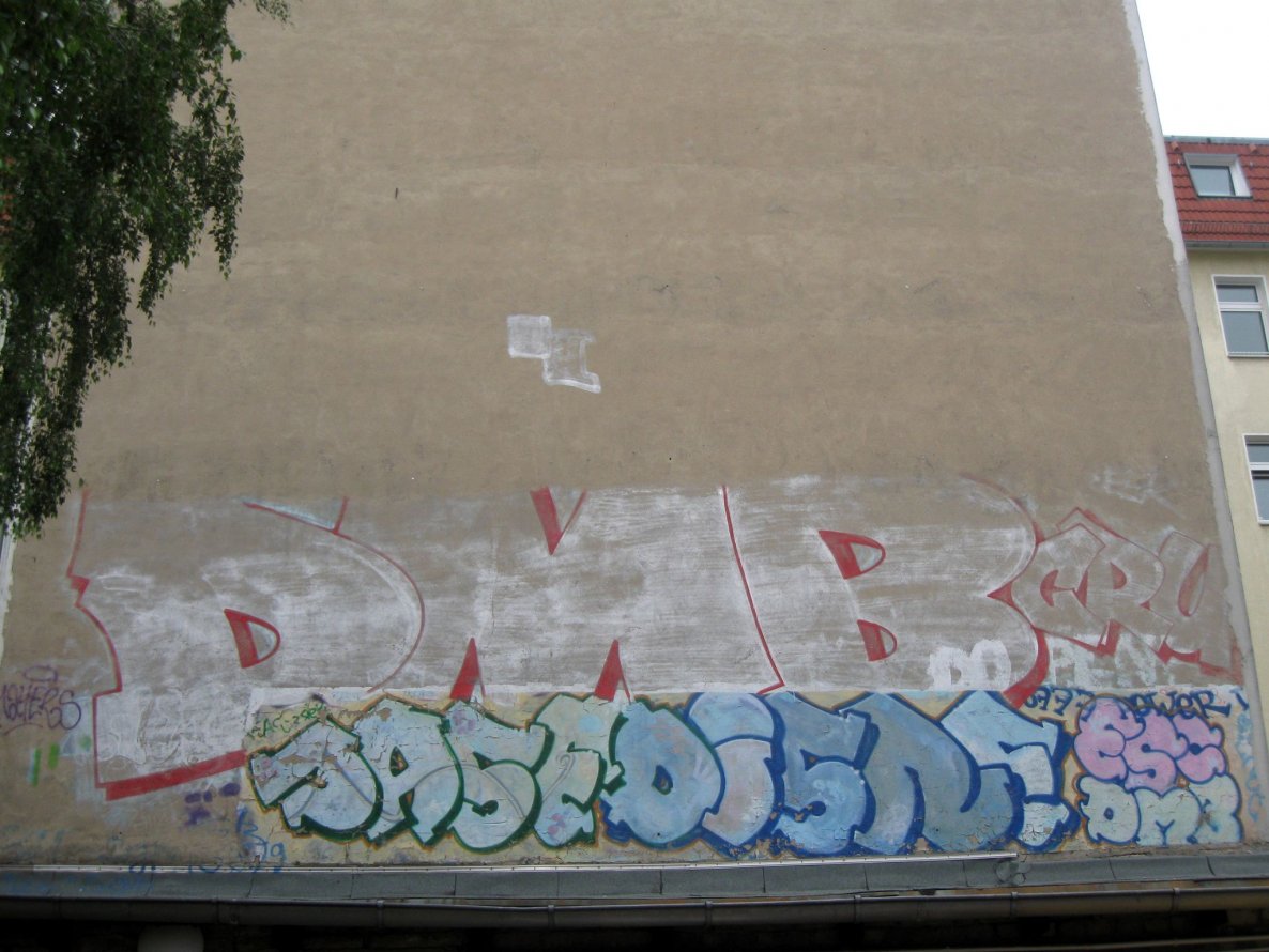 Graffiti Bombing in Berlin - Photo by Schmierfink030 - DMB, jased, disne