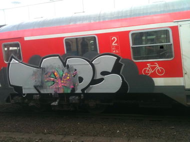 Graffiti Train - Photo by Schmierfink030 - Taps
